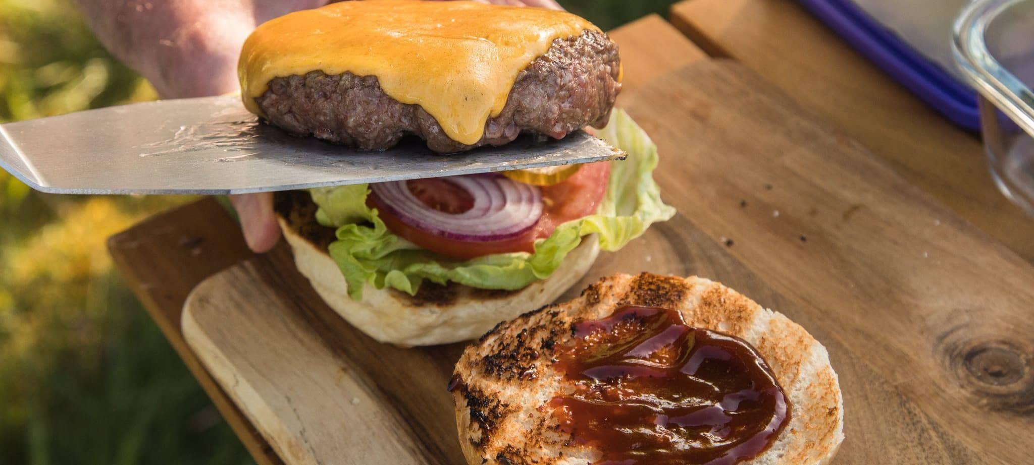 Burger grillen